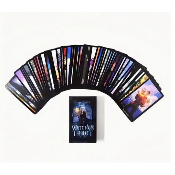 Witches Tarot Card Deck by Ellen Dugan with Illustrated Guidebook - Picture 5 of 6